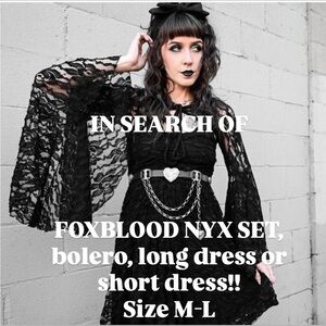 ISO FOXBLOOD NYX SET SIZE M-L